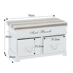Bancă hol Seat Bench 1 – schiță cu dimensiuni