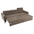 Coltar cu 3-locuri BARELO, maro