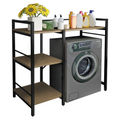 Raft deasupra masinii de spalat BARNET, stejar/negru