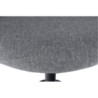 Scaun de bar TERKAN, gri / negru