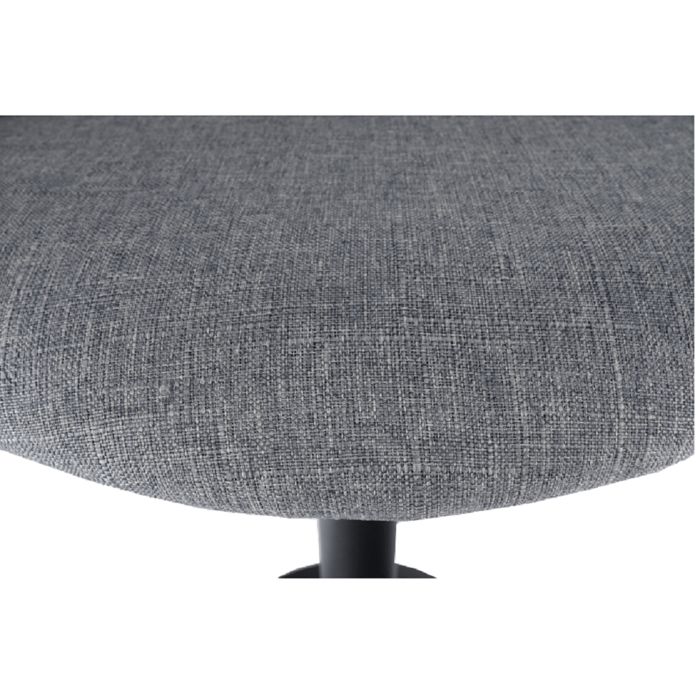 Scaun de bar TERKAN, gri / negru