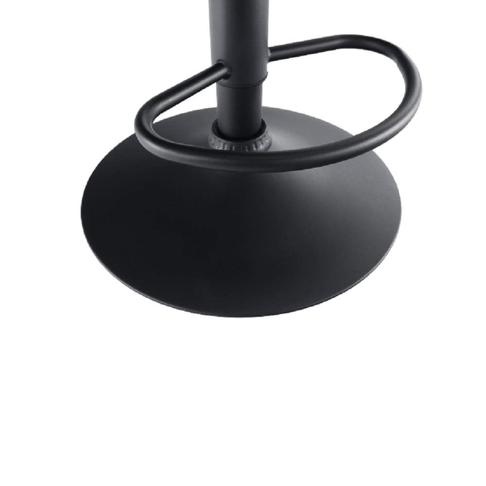 Scaun de bar TERKAN, gri / negru