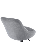 Scaun de bar TERKAN, gri / negru