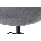 Scaun de bar TERKAN, gri / negru