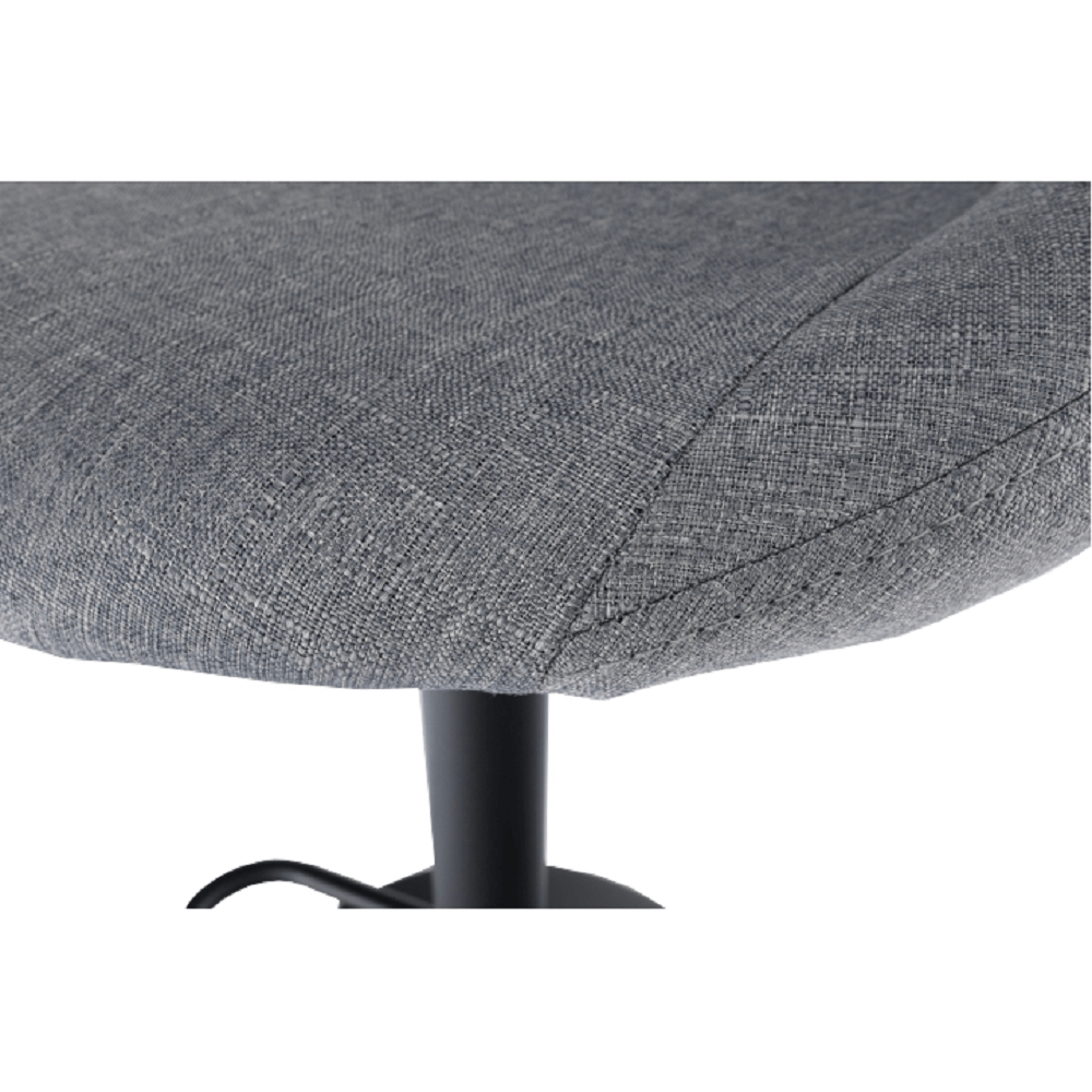 Scaun de bar TERKAN, gri / negru