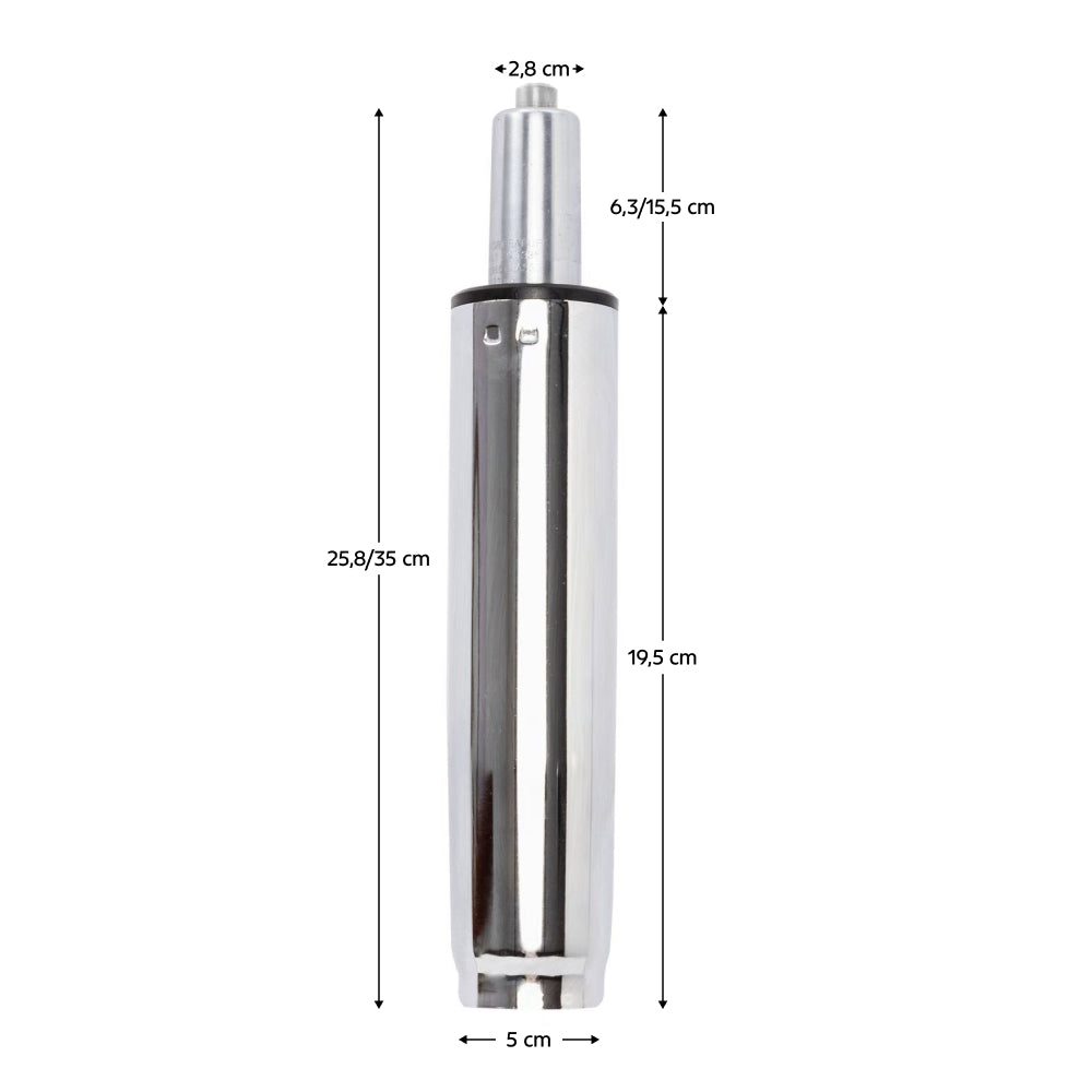 Piston cu gaz TYP 2, vedere 3