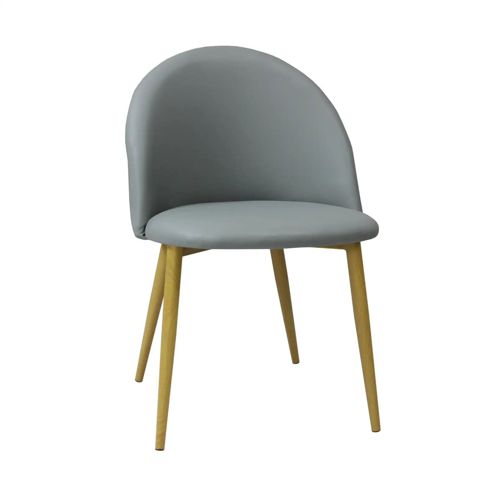 Scaun tapitat picioare metalice Belisa, vedere 8