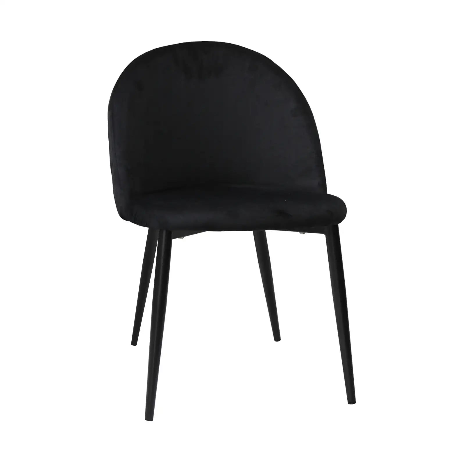 Scaun tapitat picioare metalice Belisa, vedere 6