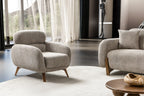 Fotoliu modern Boucle Belize – Maxinova (imaginea 2)
