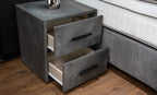 Set pat tapitat Saltea Bella Grey, vedere 15