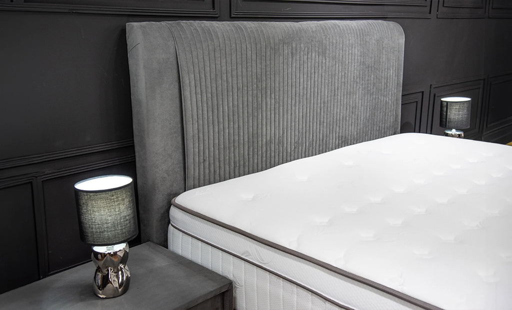Set pat tapitat Saltea Bella Grey, vedere 16