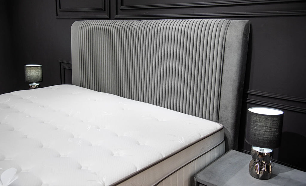 Set pat tapitat Saltea Bella Grey, vedere 5
