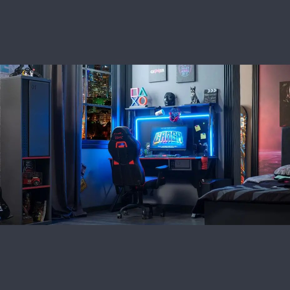 Bibliotecă Arcade în living, imaginea 2
