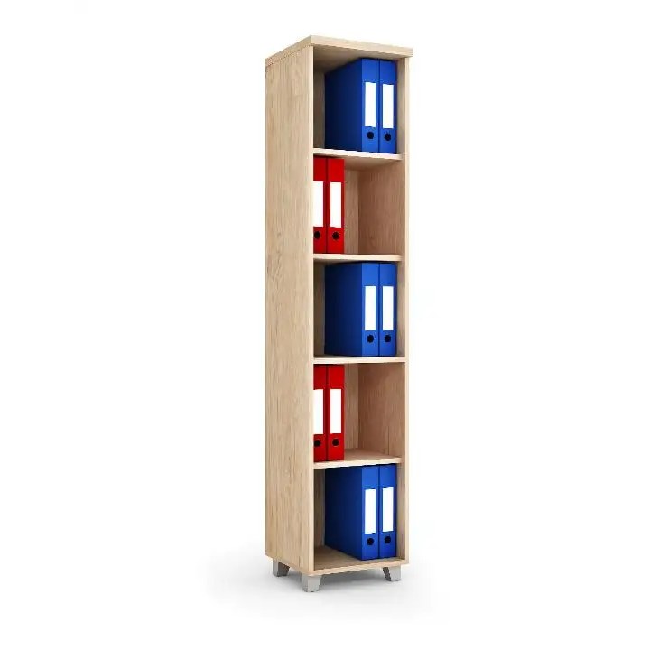 Bibliotecă Ask, vedere din față