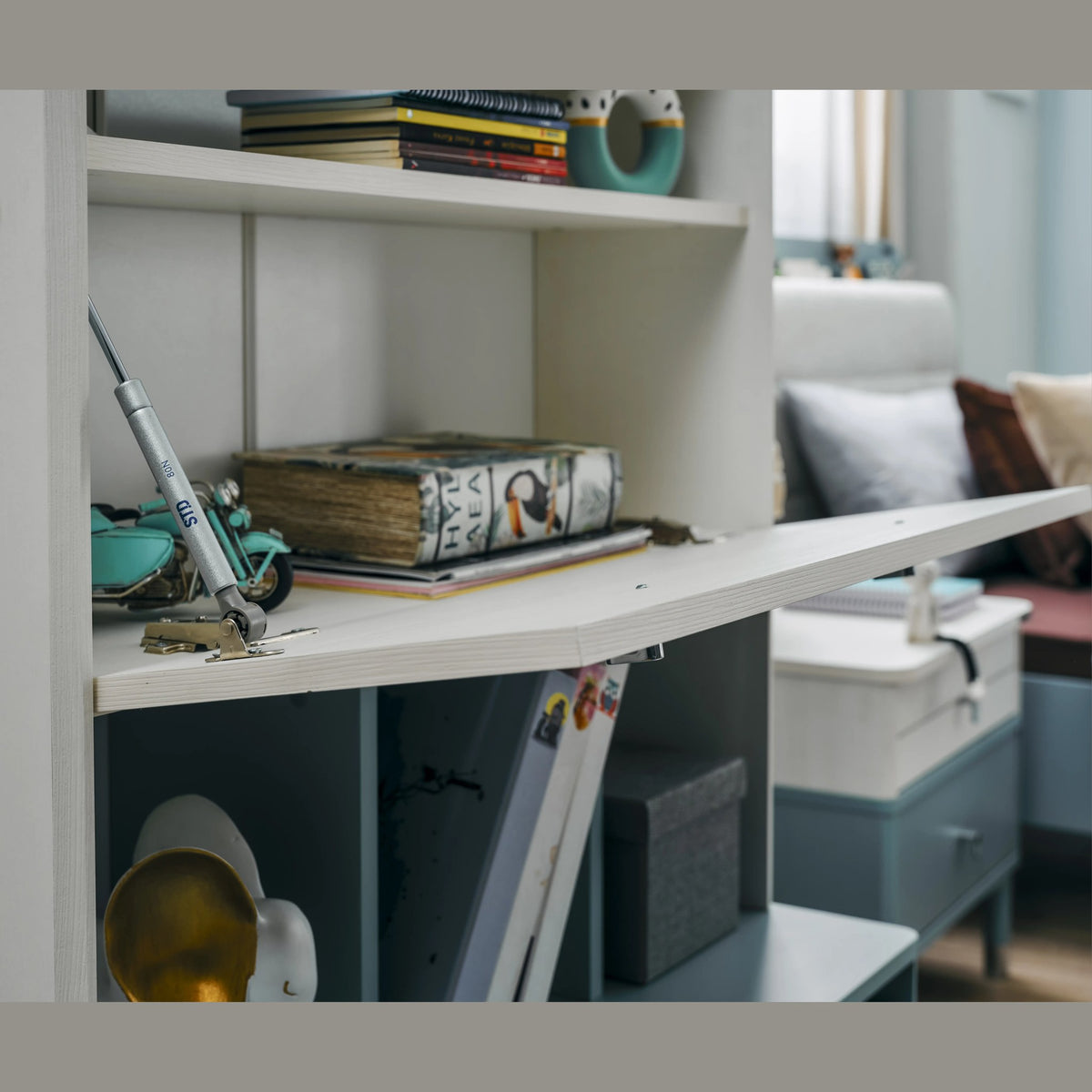 Bibliotecă Maryn în living, imaginea 2
