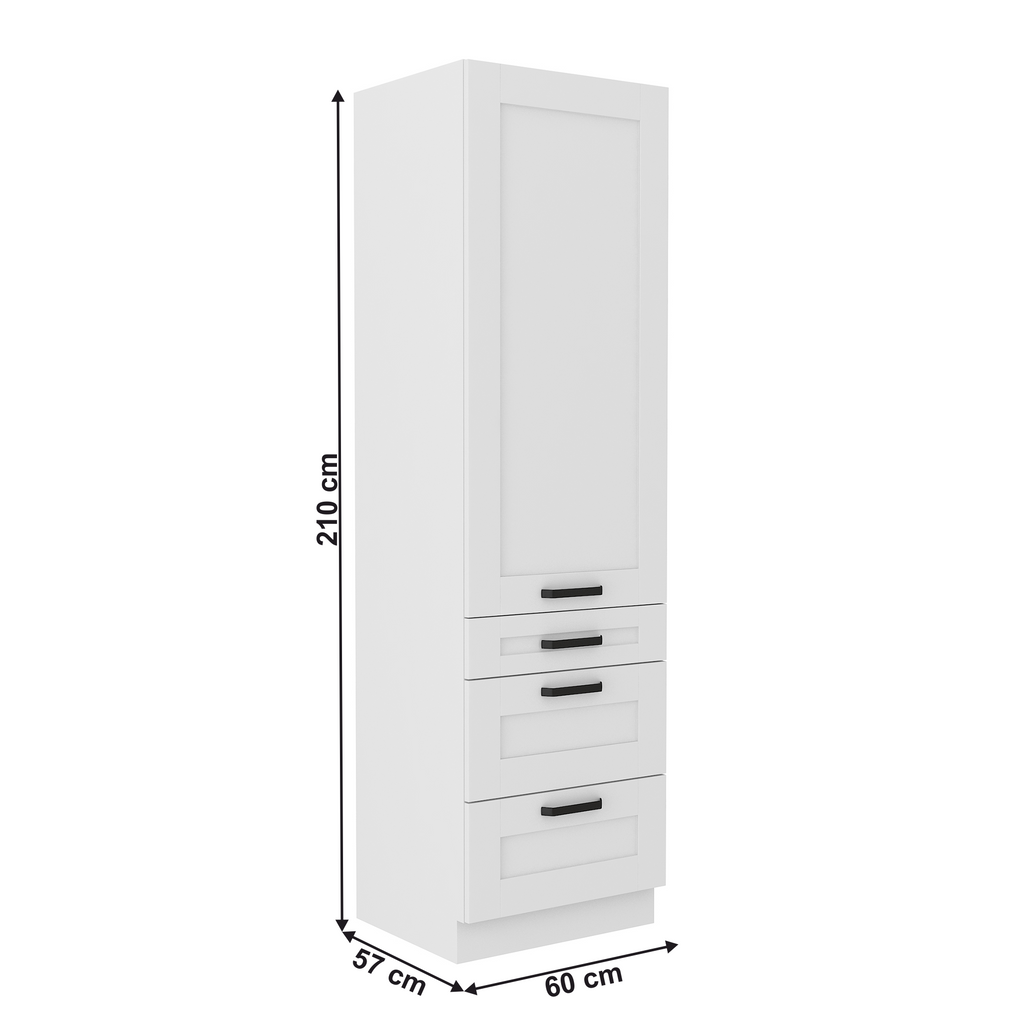 Dulap bucatarie modular LULA 60 DKS-210 3S 1F, vedere 3