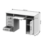 Birou B9 – schiță cu dimensiuni