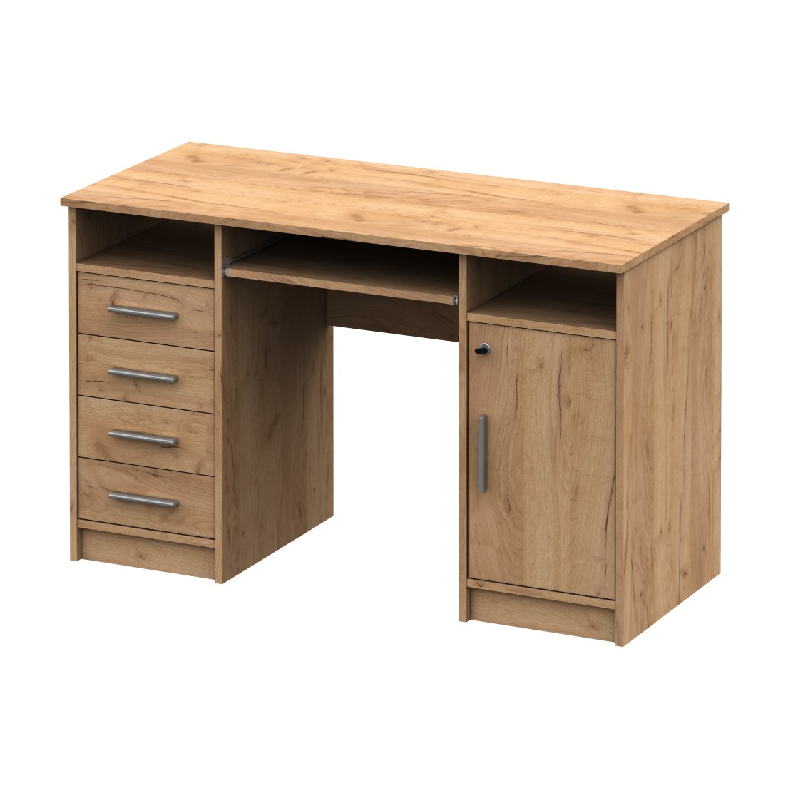 Birou B9, maro, vedere din față