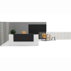 Birou Block, detaliu