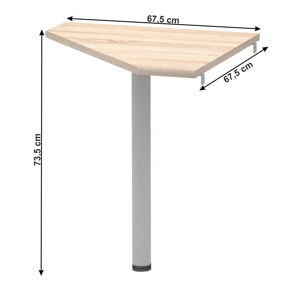 Birou copii Johan – schiță cu dimensiuni
