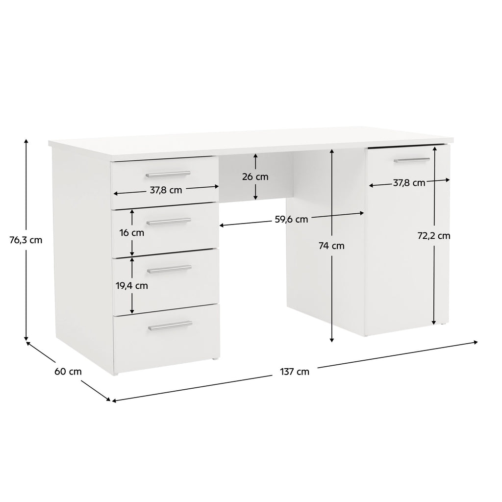 Birou Eustach – schiță cu dimensiuni