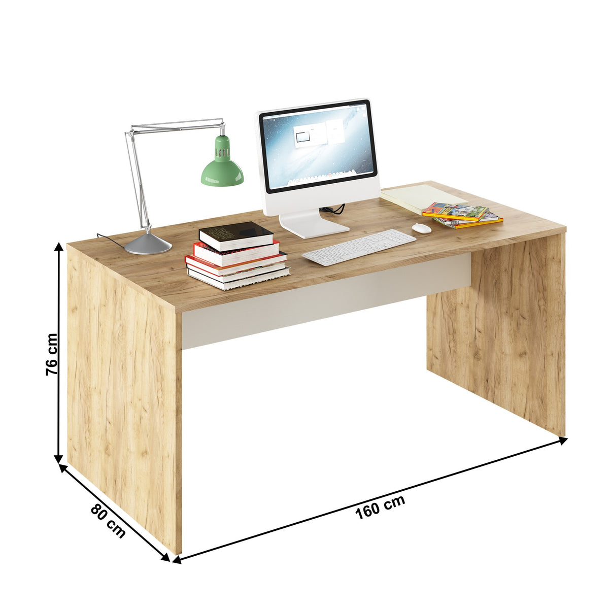 Birou Rioma – schiță cu dimensiuni