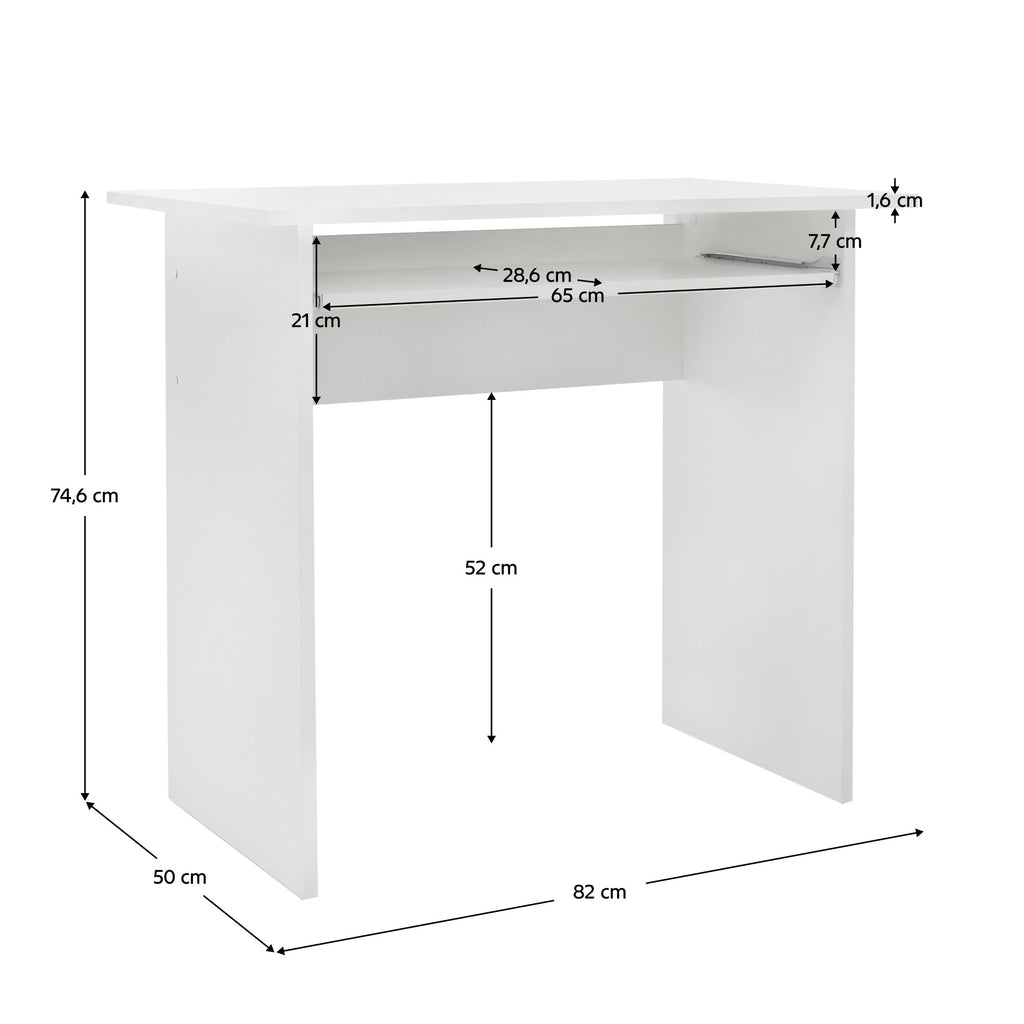 Birou Verner – schiță cu dimensiuni