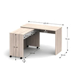 Birou Versal – schiță cu dimensiuni