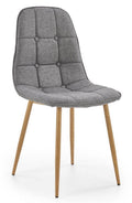 Scaun K316, gri/stejar