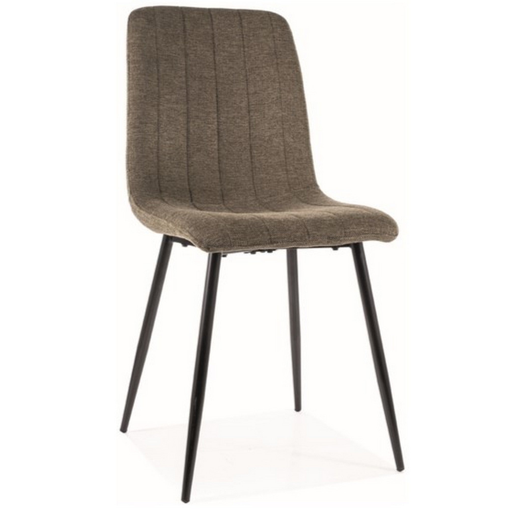Scaun ALAN, verde olive/negru