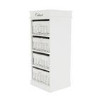 Comoda BLANCO, alb