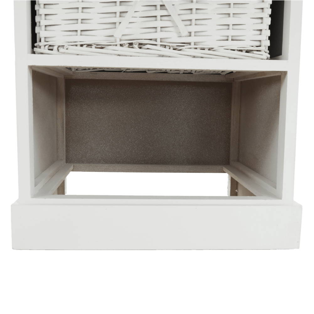 Comoda BLANCO, alb
