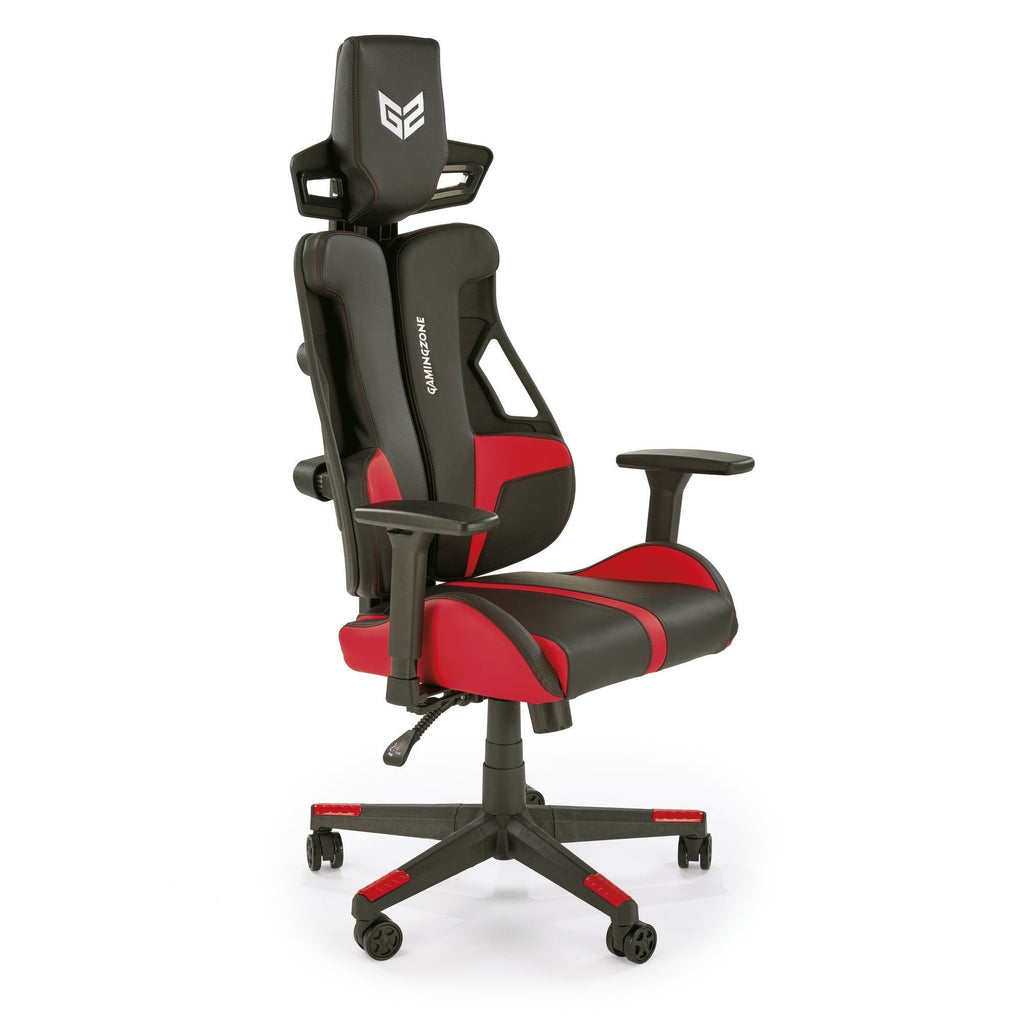 Scaun gaming NITRO, negru / rosu