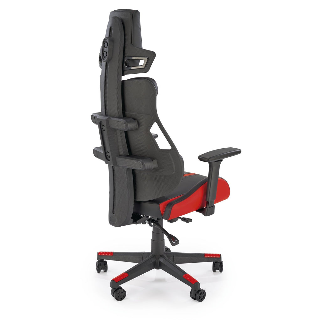 Scaun gaming NITRO, negru / rosu