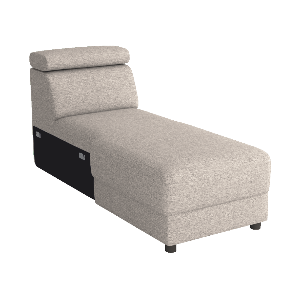 Otoman BB BOBY, gri bej TAUPE