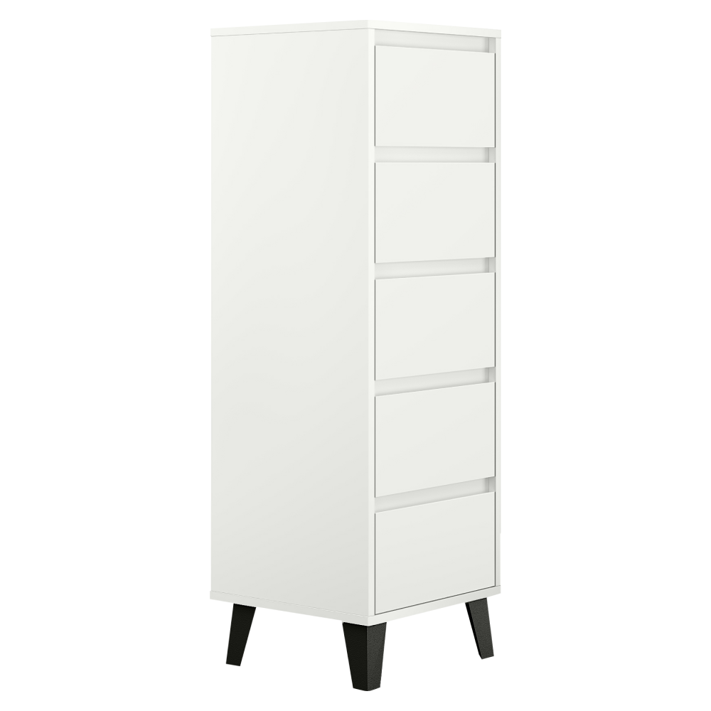 Comoda BOGAN 5S40, alba