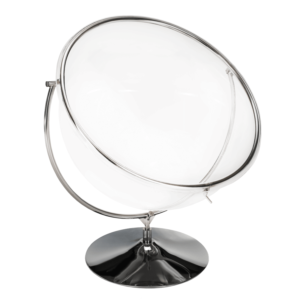 Fotoliu leagan BUBBLE, argintiu / gri