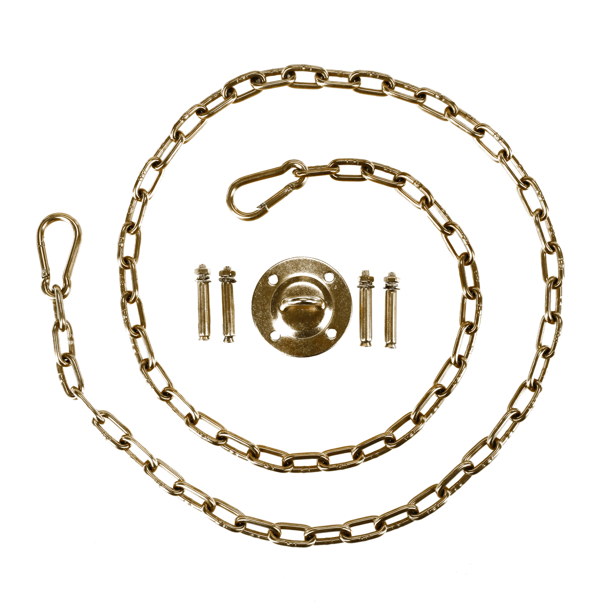 Fotoliu leagan BUBBLE, auriu / roz