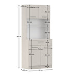 Bufet Domis – schiță cu dimensiuni, imaginea 2