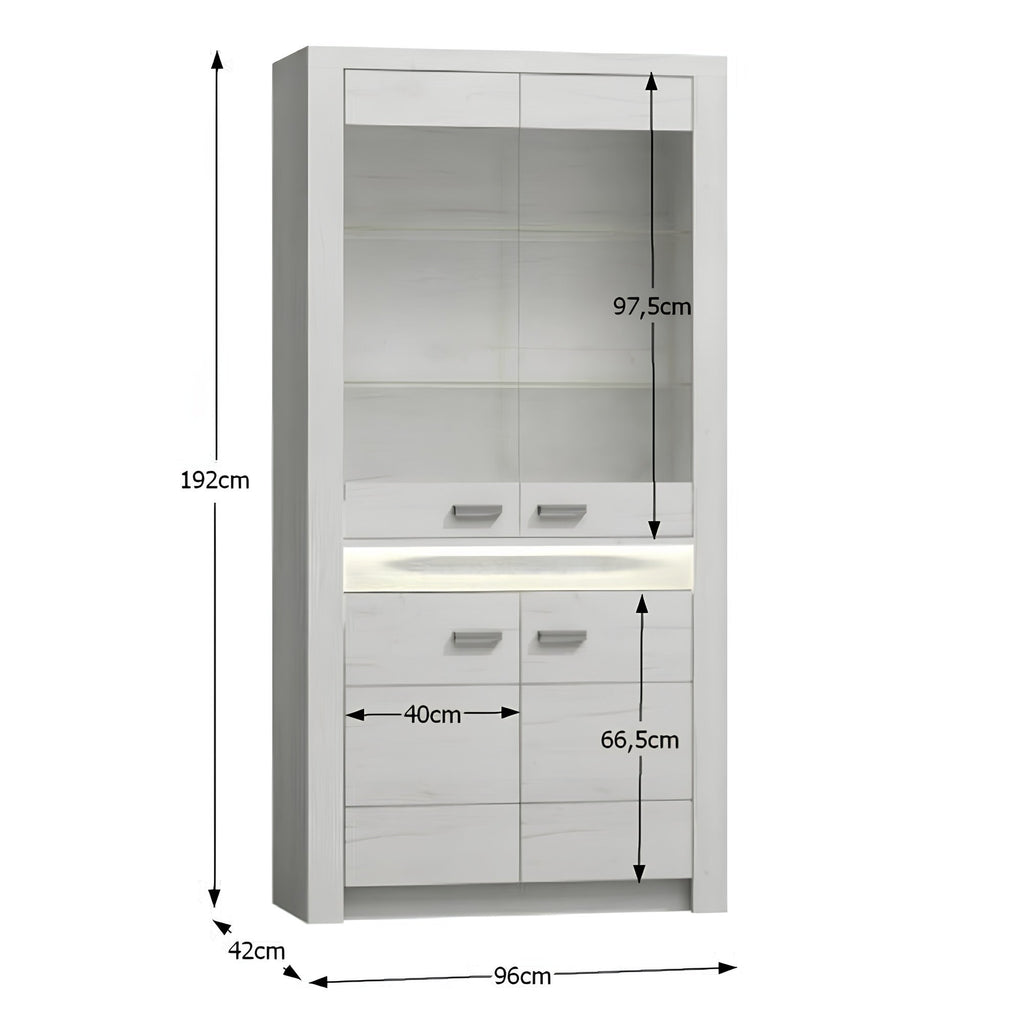 Bufet Infinity – schiță cu dimensiuni