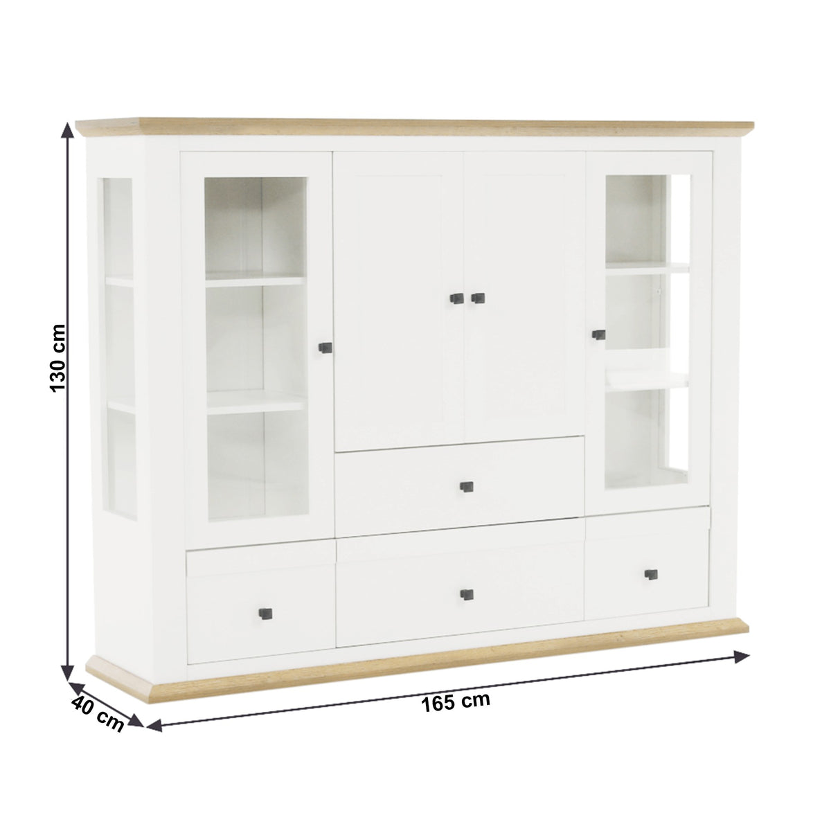 Bufet Leon – schiță cu dimensiuni
