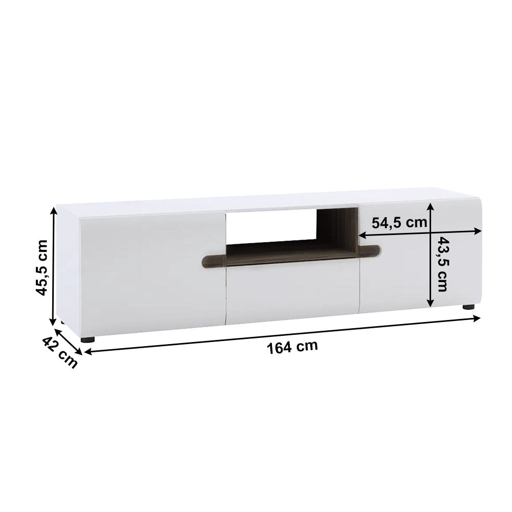 Bufet Lynatet – schiță cu dimensiuni