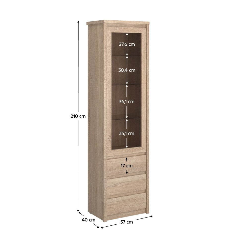 Bufet Norty – schiță cu dimensiuni
