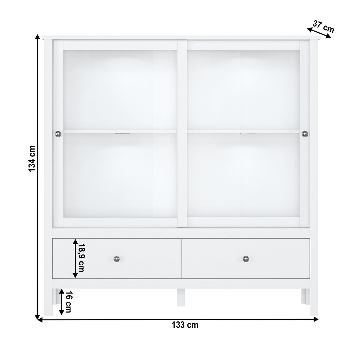 Bufet Olje – schiță cu dimensiuni