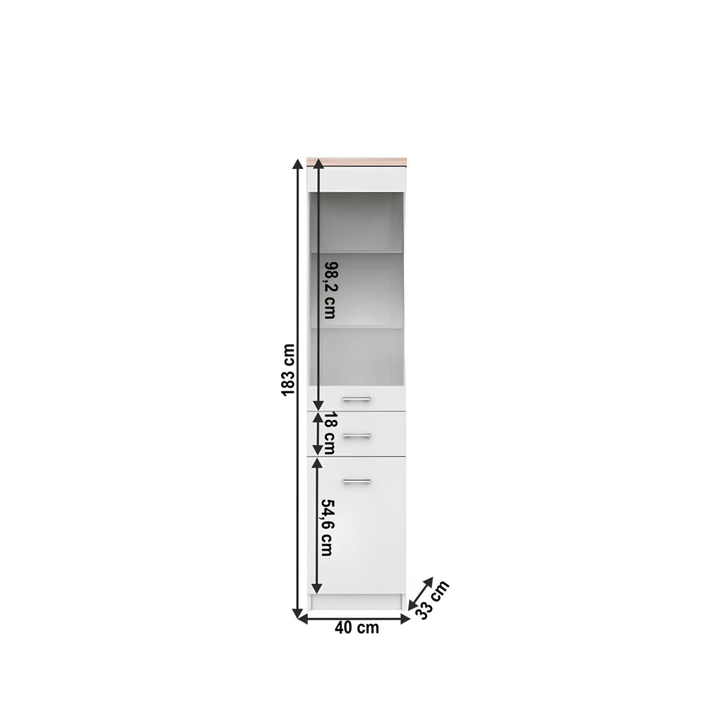 Bufet Topty – schiță cu dimensiuni