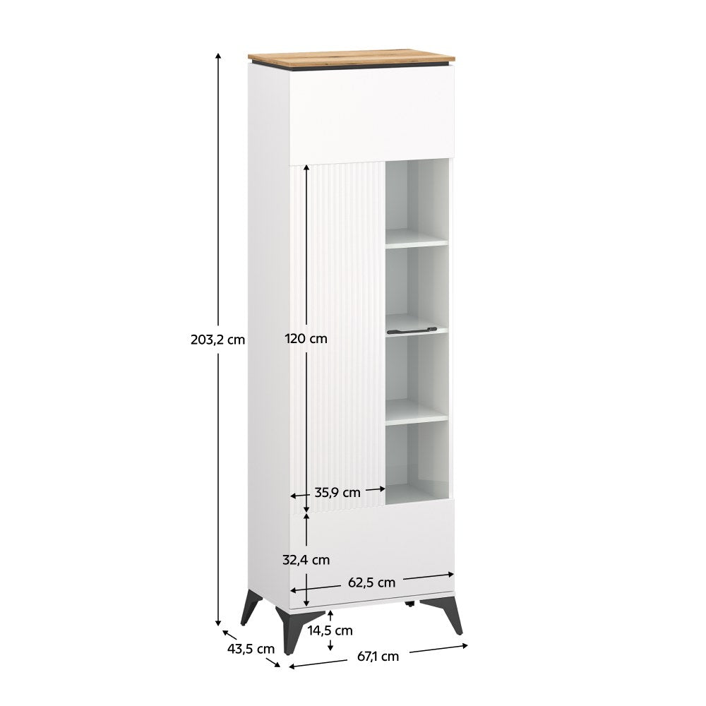 Bufet Velis – schiță cu dimensiuni
