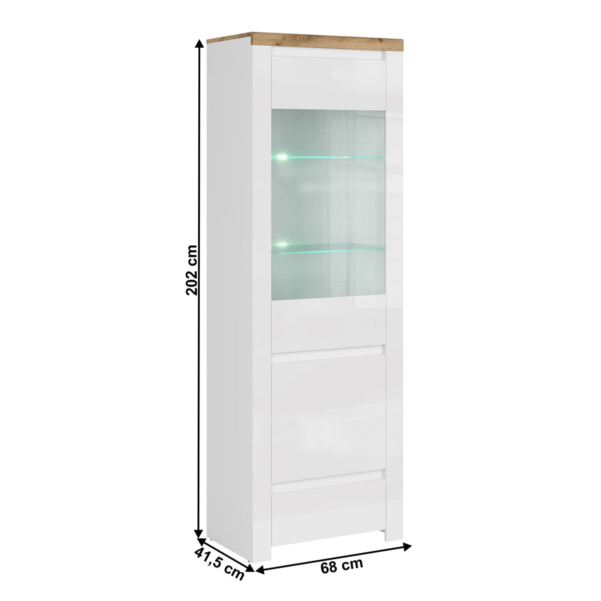 Bufet Vilgo – schiță cu dimensiuni, imaginea 2