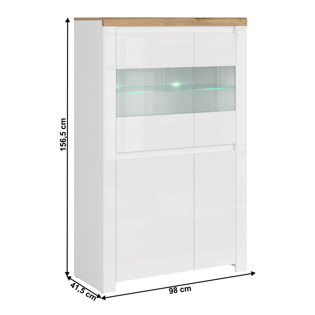 Bufet Vilgo – schiță cu dimensiuni, imaginea 2