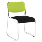 Scaun conferinta BULUT, verde/plasa neagra