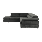 Set canapea cu spatiu de depozitare, BUTON R